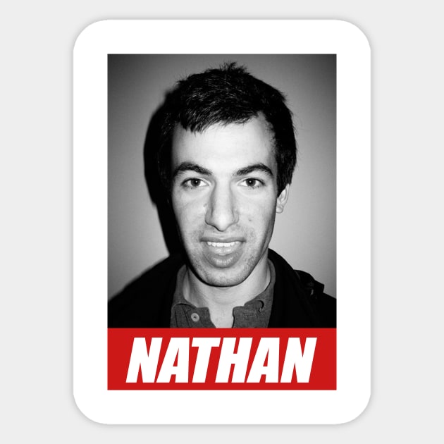 Nathan fielder style Sticker by The Prediksi 